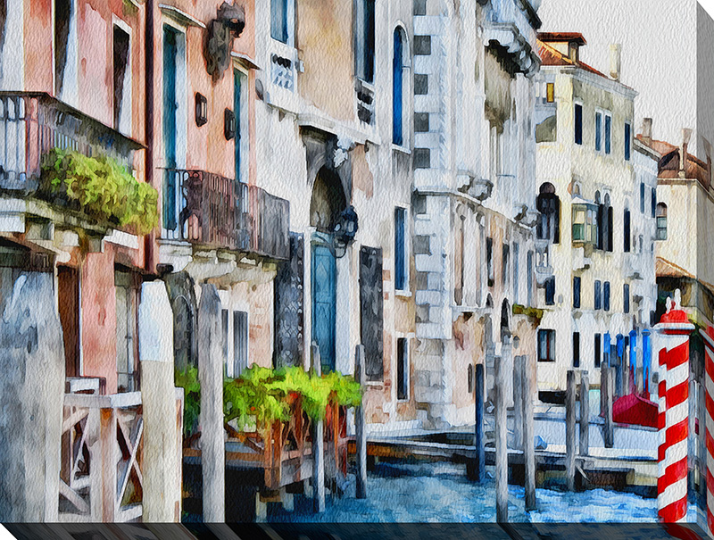 Venice Canals Watercolor